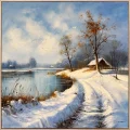 Whisper of White Oil Painting