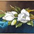 A Bouquet of Magnolia Oil Painting