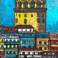 Galata Within a Dream Oil Painting