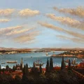 Once Upon a Time in Istanbul Oil Painting