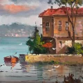 Road Opening to the Bosphorus Oil Painting