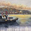 Whisper of the Wind on the Bosphorus Oil Painting