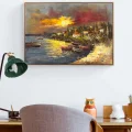 The Last Light on the Bosphorus Oil Painting
