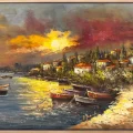 The Last Light on the Bosphorus Oil Painting