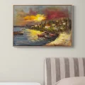 The Last Light on the Bosphorus Oil Painting