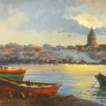 The Magic of the Bosphorus Oil Painting