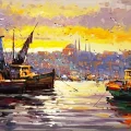 In the Texture of the Bosphorus Oil Painting