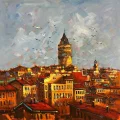 The Watcher of the Bosphorus Oil Painting