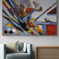 Play, Violinist Oil Painting