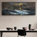 Among the Waves Oil Painting