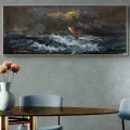 Among the Waves Oil Painting