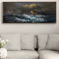 Among the Waves Oil Painting