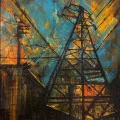 Skeleton of Energy Oil Painting