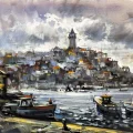 Light of Old Istanbul Oil Painting