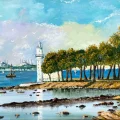 From Fenerbahçe to Sultanahmet Oil Painting
