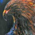 Eagle of The Sky Oil Painting