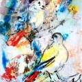 The Pigeons Dreams Oil Painting
