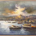 Haliç’e Doğru Yağlı Boya Tablosu