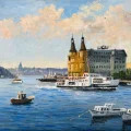 Haydarpaşa Oil Painting