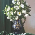 Magnolia in the Light Oil Painting