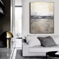 Scandinavian Gray Reflections Custom Order Abstract Oil Painting