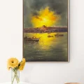 The Bosphorus on the Horizon Oil Painting