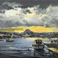 The Splendor of the Bosphorus Oil Painting