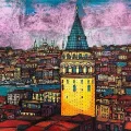 Sparkling Bosphorus Oil Painting