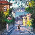 Morning in Istanbul Oil Painting
