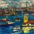 The Heart of Istanbul Oil Painting