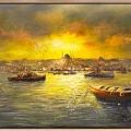 The Serene Face of Istanbul Oil Painting