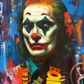 Joker’s Revenge Oil Painting