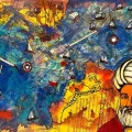 In Search of Discovery, Piri Reis Map Oil Painting | simurgh
