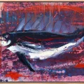Swordfish Oil Painting | Simurg Art Gallery