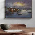 Winter Istanbul Oil Painting