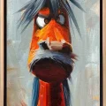 The Angry Donkey Oil Painting