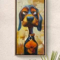 Dog Oil Painting