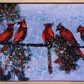 King Birds Oil Painting