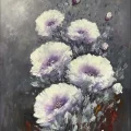 Silence of Lilac Oil Painting