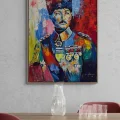 Mareşal Mustafa Kemal Atatürk Yağlı Boya Tablosu