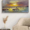 Fairy-Tale Maiden’s Tower Oil Painting