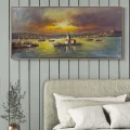Fairy-Tale Maiden’s Tower Oil Painting