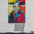 Modernite Atatürk Yağlı Boya Tablosu
