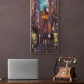 Modernity in Galata Oil Painting