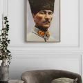 Mustafa Kemal Pasha Oil Painting