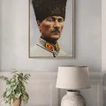 Mustafa Kemal Pasha Oil Painting