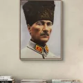 Mustafa Kemal Pasha Oil Painting