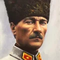 Mustafa Kemal Pasha Oil Painting