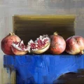 Pomegranate Season Oil Painting
