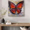 Colorful Butterfly Adventure Oil Painting | Simurg Art Gallery